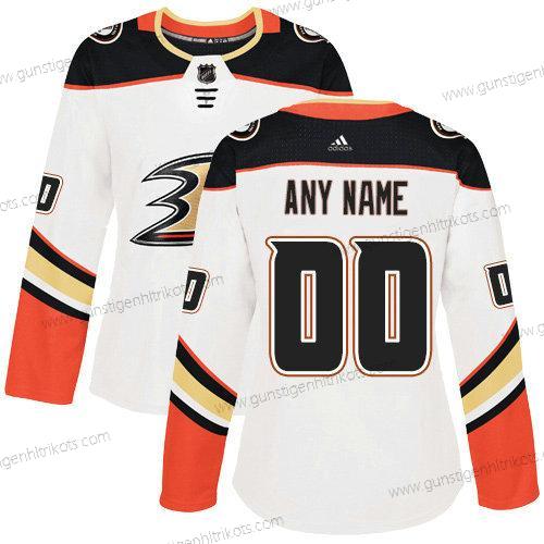 Adidas Frauen Anaheim Ducks Personalisiertes Authentisch Trikots – Weiß