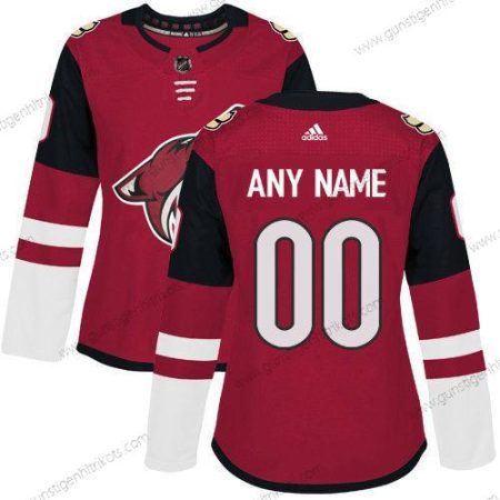 Adidas Frauen Arizona Coyotes Personalisiertes Authentisch Heimtrikots NHL Trikots – Rot