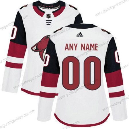 Adidas Frauen Arizona Coyotes Personalisiertes Authentisch NHL Trikots – Weiß