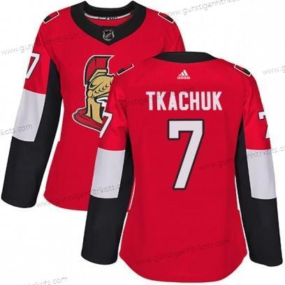 Adidas Frauen Authentisch Ottawa Senators #7 Brady Tkachuk Heimtrikots Trikots – Rot