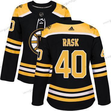 Adidas Frauen Boston Bruins #40 Tuukka Rask Heimtrikots Authentisch Strickerei NHL Trikots – Schwarz