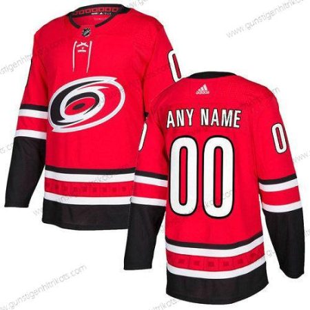 Adidas Frauen Carolina Hurricanes Personalisiertes Authentisch Heimtrikots NHL Trikots – Rot