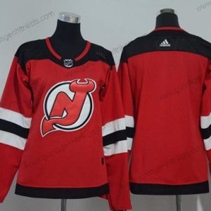 Adidas Frauen New Jersey Devils Leer Heimtrikots Authentisch Strickerei NHL Trikots – Rot