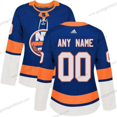 Adidas Frauen New York Islanders Personalisiertes Authentisch Royal Heimtrikots NHL Trikots – Blau