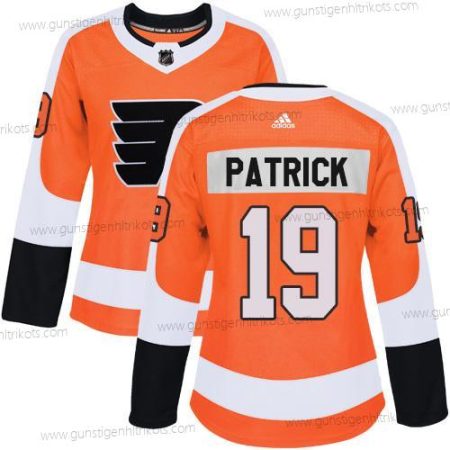 Adidas Frauen Philadelphia Flyers #19 Nolan Patrick Heimtrikots Authentisch Strickerei NHL Trikots – Orange