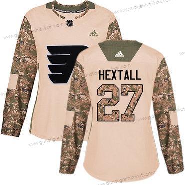 Adidas Frauen Philadelphia Flyers #27 Ron Hextall Authentisch 2017 Veterans Day Strickerei NHL Trikots – Tarnfarbe