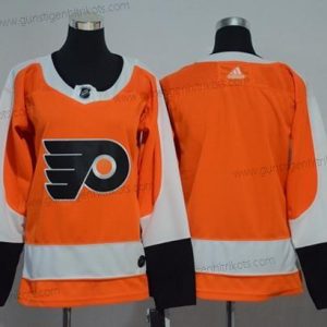 Adidas Frauen Philadelphia Flyers Leer Heimtrikots Authentisch Strickerei NHL Trikots – Orange