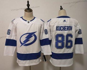 Adidas Frauen Tampa Bay Lightning 86 Nikita Kucherov Trikots – Weiß