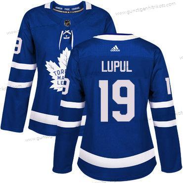 Adidas Frauen Toronto Maple Leafs #19 Joffrey Lupul Heimtrikots Authentisch Strickerei NHL Trikots – Blau