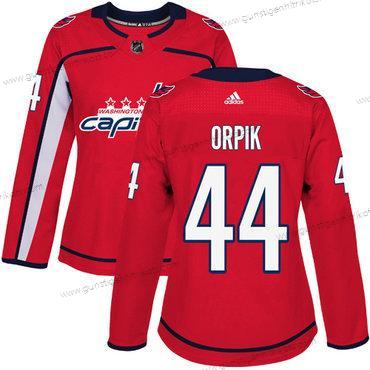 Adidas Frauen Washington Capitals #44 Brooks Orpik Heimtrikots Authentisch Strickerei NHL Trikots – Rot