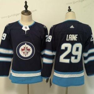 Adidas Frauen Winnipeg Jets #29 Patrik Laine Trikots – Marineblau