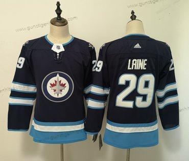 Adidas Frauen Winnipeg Jets #29 Patrik Laine Trikots – Marineblau