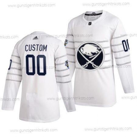 Adidas Herren 2020 NHL All-Star Game Personalisiertes Buffalo Sabres Authentisch Trikots – Weiß