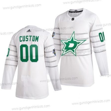 Adidas Herren 2020 NHL All-Star Game Personalisiertes Dallas Stars Authentisch Trikots – Weiß