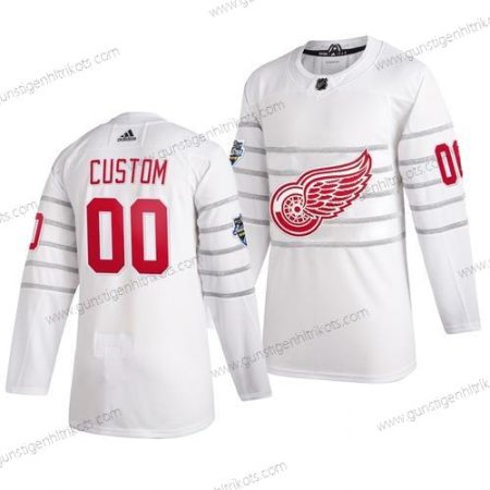 Adidas Herren 2020 NHL All-Star Game Personalisiertes Detroit Red Wings Authentisch Trikots – Weiß