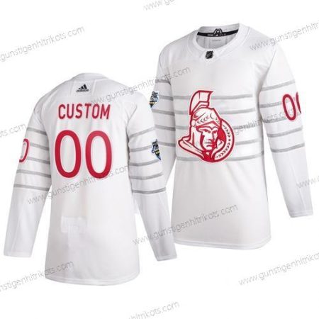 Adidas Herren 2020 NHL All-Star Game Personalisiertes Ottawa Senators Authentisch Trikots – Weiß