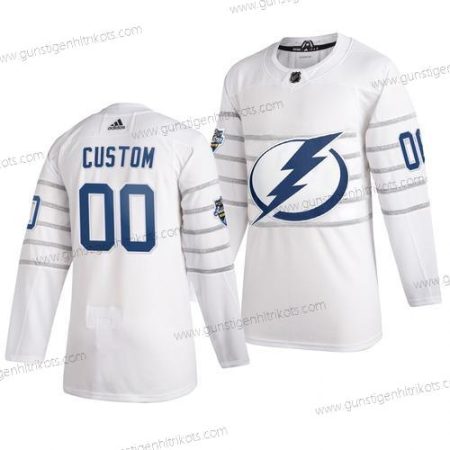 Adidas Herren 2020 NHL All-Star Game Personalisiertes Tampa Bay Lightning Authentisch Trikots – Weiß