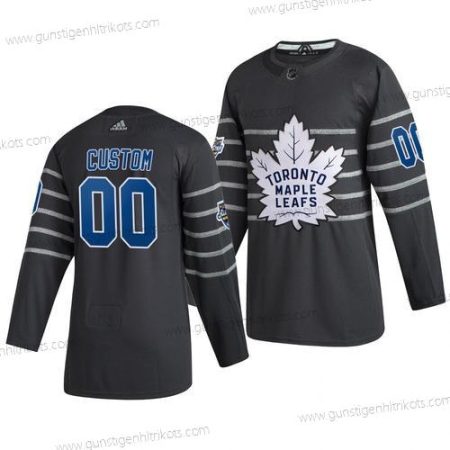 Adidas Herren 2020 NHL All-Star Game Personalisiertes Toronto Maple Leafs Authentisch Trikots – Grau