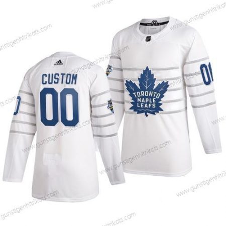 Adidas Herren 2020 NHL All-Star Game Personalisiertes Toronto Maple Leafs Authentisch Trikots – Weiß