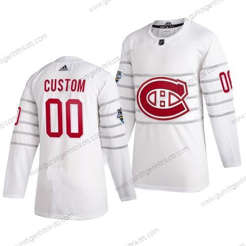 Adidas Herren 2020 NHL All-Star Game Personalisiertes Vancouver Canucks Authentisch Trikots – Weiß