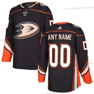 Adidas Herren Anaheim Ducks Personalisiertes 2017-2018 NHL Trikots – Schwarz