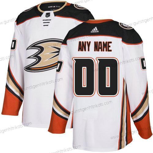 Adidas Herren Anaheim Ducks Personalisiertes Authentisch Personalisiertes Trikots – Weiß