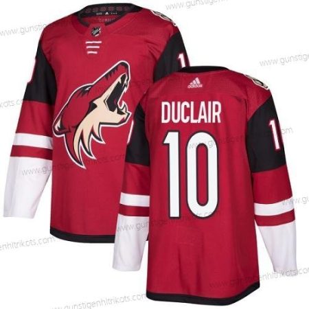 Adidas Herren Arizona Coyotes #10 Anthony Duclair Heimtrikots Authentisch Strickerei NHL Trikots – Rot