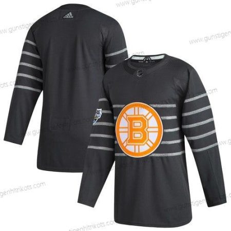 Adidas Herren Boston Bruins Leer 2020 NHL All-Star Game Trikots – Grau