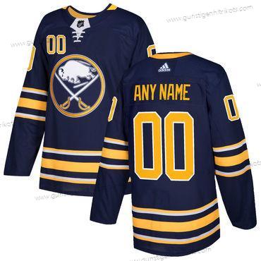 Adidas Herren Buffalo Sabres Personalisiertes Heimtrikots 2017-2018 NHL Trikots – Marineblau Blau