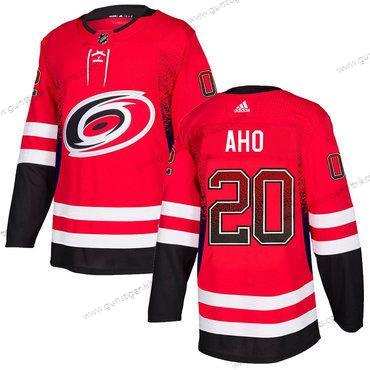 Adidas Herren Carolina Hurricanes #20 Sebastian Aho Trikots – Rot