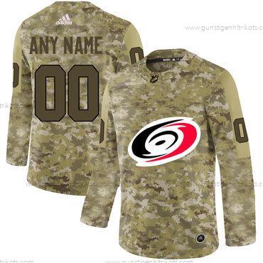 Adidas Herren Carolina Hurricanes Personalisiertes Trikots – Tarnfarbe