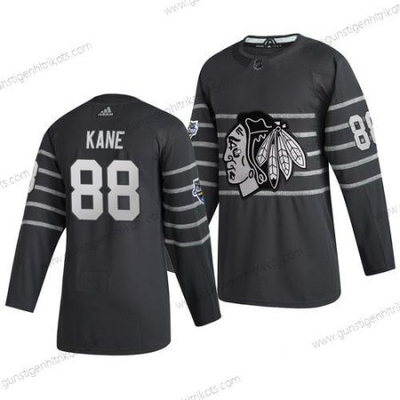 Adidas Herren Chicago Blackhawks #88 Patrick Kane 2020 NHL All-Star Game Trikots – Grau