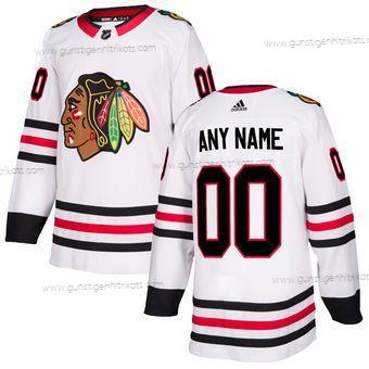 Adidas Herren Chicago Blackhawks Personalisiertes Authentisch Trikots – Weiß