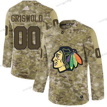 Adidas Herren Chicago Blackhawks Personalisiertes Trikots – Tarnfarbe