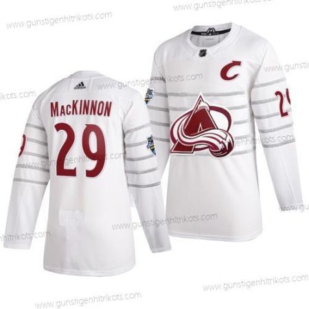 Adidas Herren Colorado Avalanche #29 Nathan Mackinnon 2020 NHL All-Star Game Trikots – Weiß