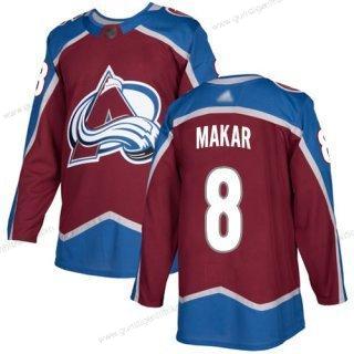 Adidas Herren Colorado Avalanche #8 Cale Makar Heimtrikots Authentisch Strickerei NHL Trikots – Rot