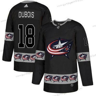 Adidas Herren Columbus Blue Jackets #18 Pierre-Luc Dubois Team Logos Trikots – Schwarz