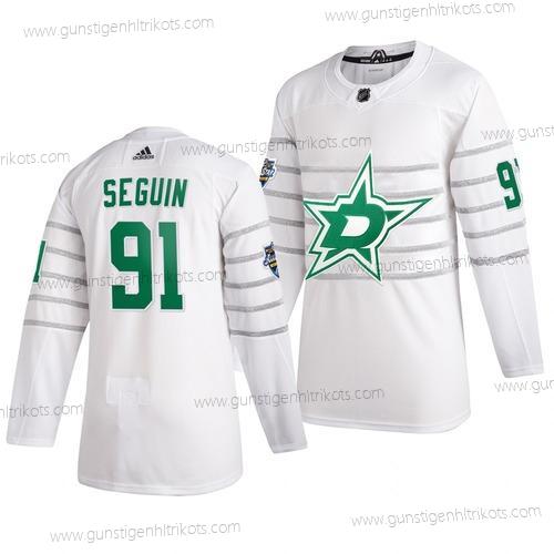 Adidas Herren Dallas Stars #91 Tyler Seguin 2020 NHL All-Star Game Trikots – Weiß