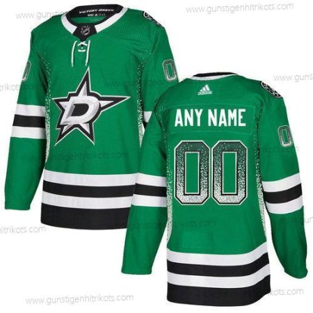 Adidas Herren Dallas Stars Personalisiertes Trikots – Grün