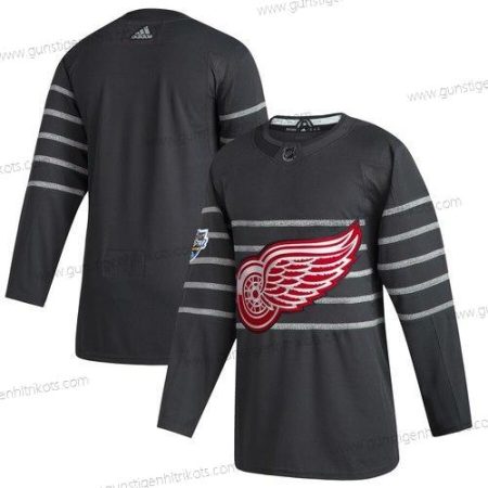 Adidas Herren Detroit Red Wings Leer 2020 NHL All-Star Game Trikots – Grau