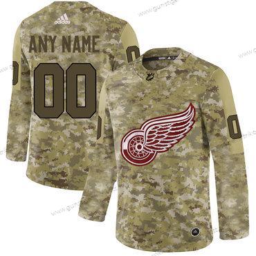 Adidas Herren Detroit Red Wings Personalisiertes Trikots – Tarnfarbe