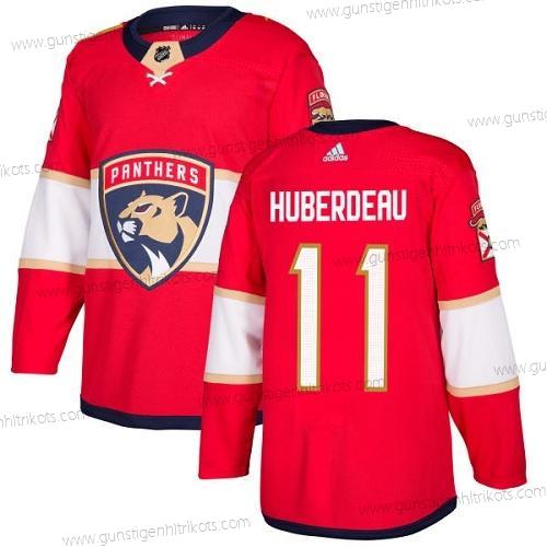 Adidas Herren Florida Panthers #11 Jonathan Huberdeau Heimtrikots Authentisch Strickerei NHL Trikots – Rot