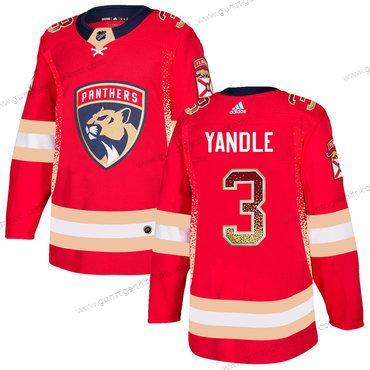 Adidas Herren Florida Panthers #3 Keith Yandle Trikots – Rot