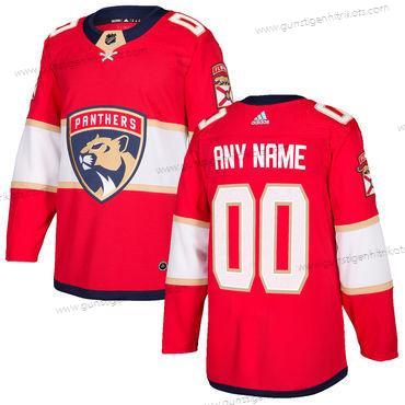 Adidas Herren Florida Panthers Personalisiertes 2017-2018 Heimtrikots Hockey Trikots – Rot