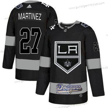 Adidas Herren La Los Angeles Kings With Dodgers 27 Alec Martinez Trikots – Schwarz