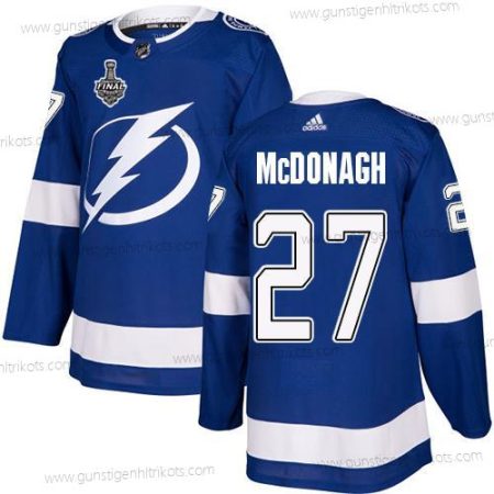 Adidas Herren Lightning #27 Ryan Mcdonagh Heimtrikots Authentisch 2020 Stanley Cup Final Strickerei NHL Trikots – Blau