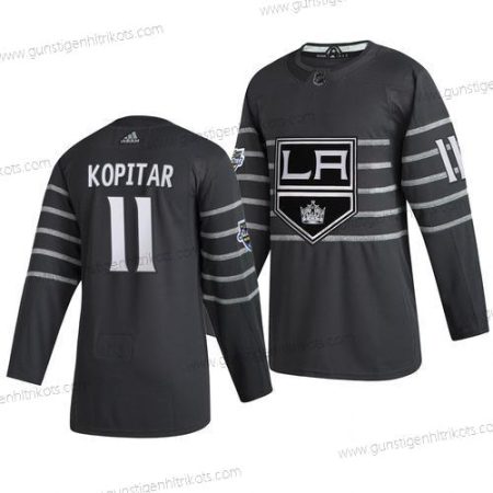 Adidas Herren Los Angeles Kings #11 Anze Kopitar 2020 NHL All-Star Game Trikots – Grau