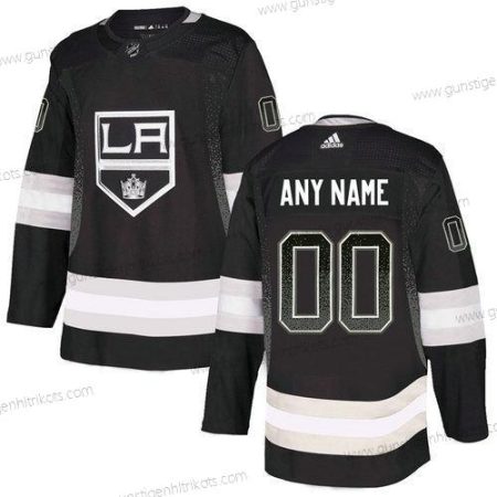 Adidas Herren Los Angeles Kings Personalisiertes Team Logos Trikots – Schwarz