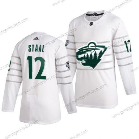 Adidas Herren Minnesota Wild #12 Eric Staal 2020 NHL All-Star Game Trikots – Weiß