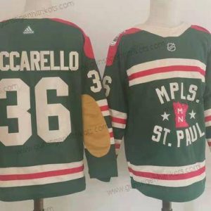 Adidas Herren Minnesota Wild 36 Zuccarello Klassisch Edition 2022 NHL Trikots – Grün